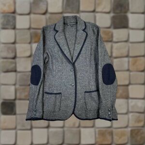 Brooks Women's Charcoal Blazer with Black Accents